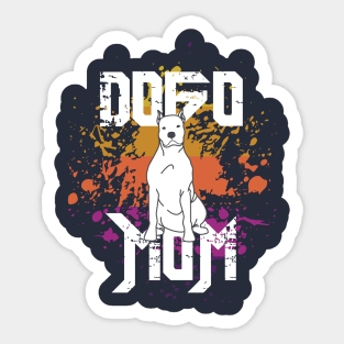 Dogo Mom Sticker